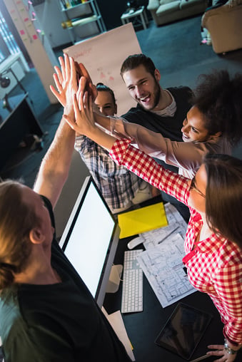 Professional team collaboration Professional team collaboration